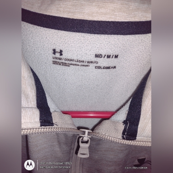 Under Armour Men's Coldgear Expanse Specialist 1/4 Zip Pullover Sweater M - Picture 9 of 10